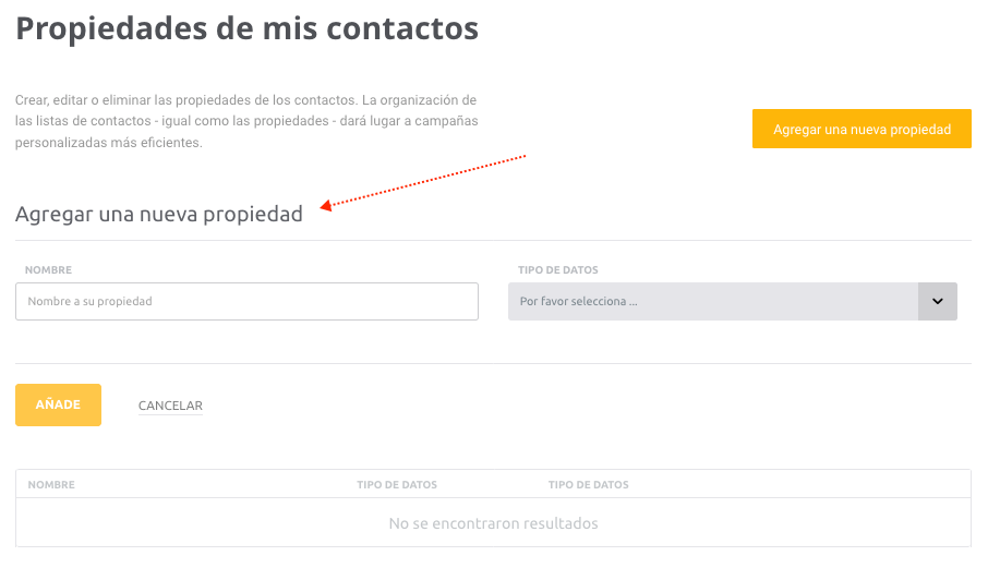 Manage Contact Properties