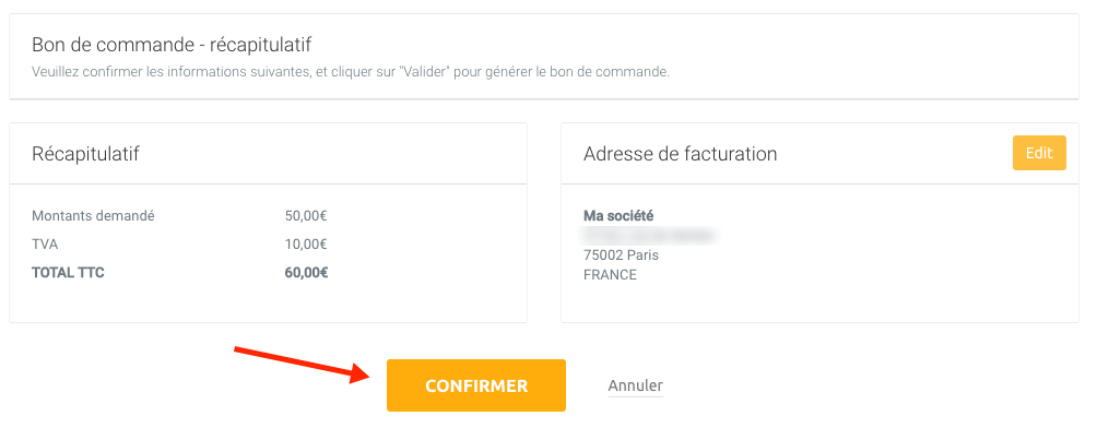 moyens de paiement acceptés