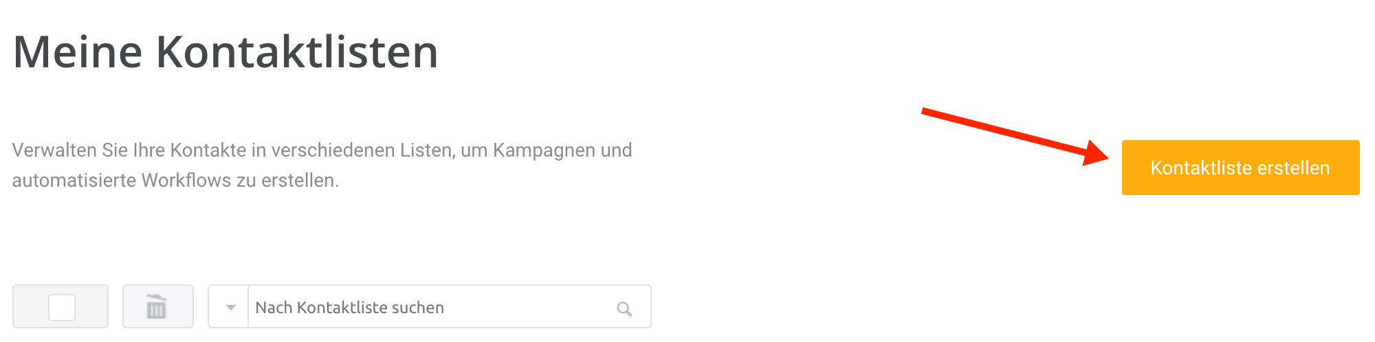 meine Kontakte hochladen