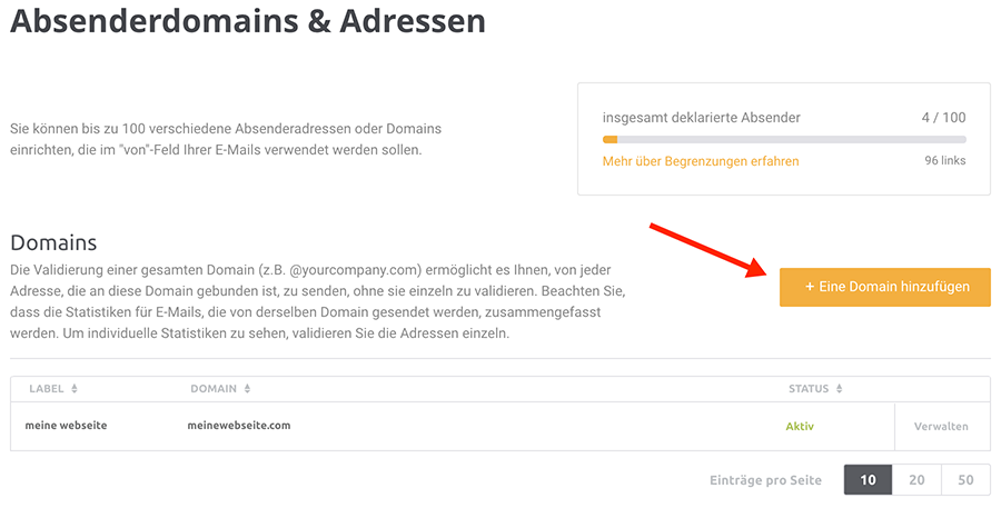 Sender-Domain