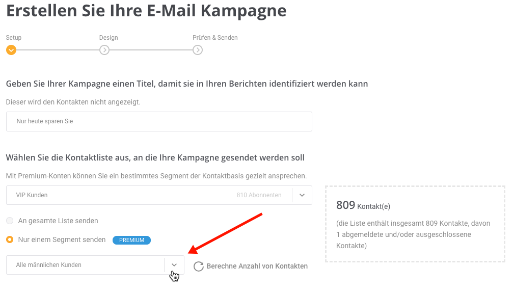 Email Segmentation