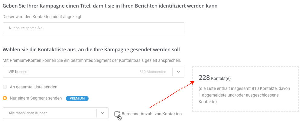 Email Segmentation