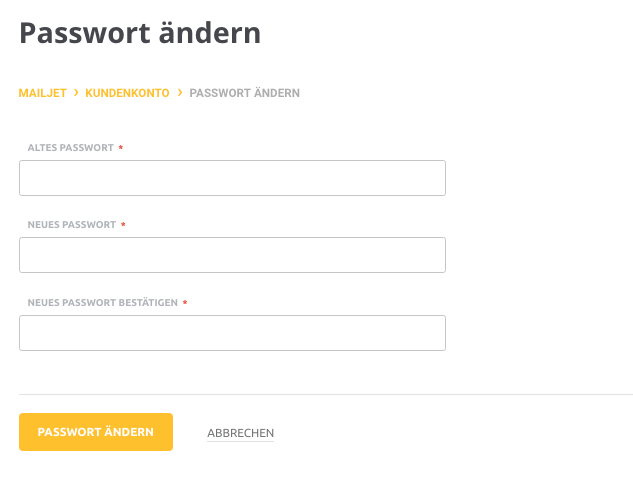 mein passwort