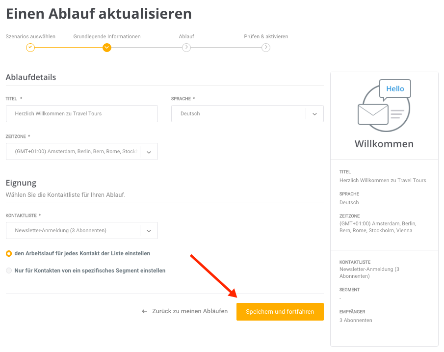 E-Mail-Automatisierung