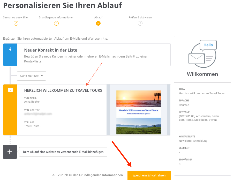 E-Mail-Automatisierung
