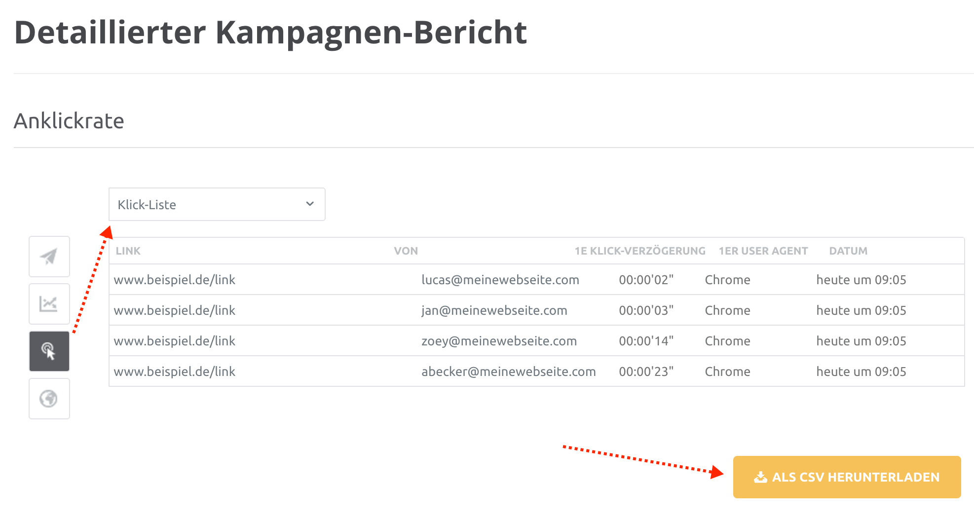 Einwilligungs-E-Mail Kampagne