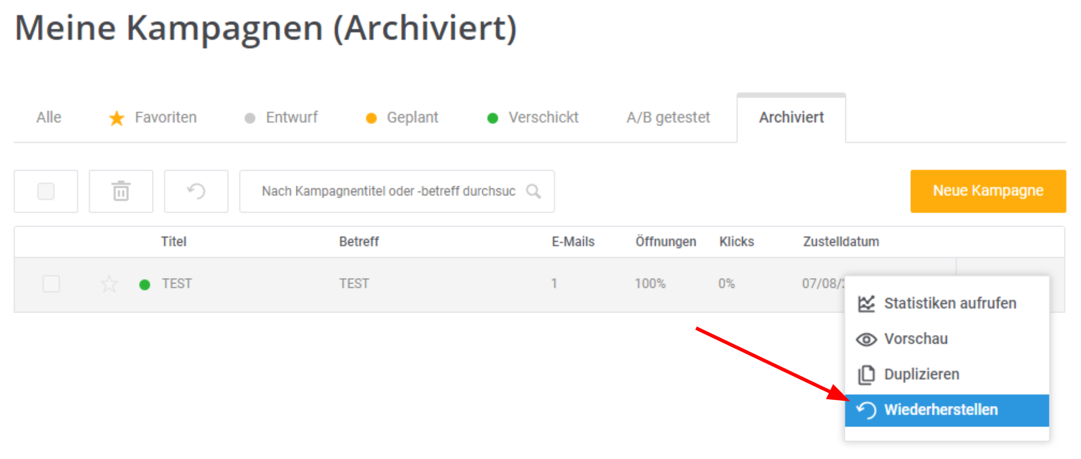 Archive Campaign