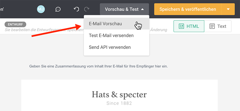 Transaktions-E-Mails