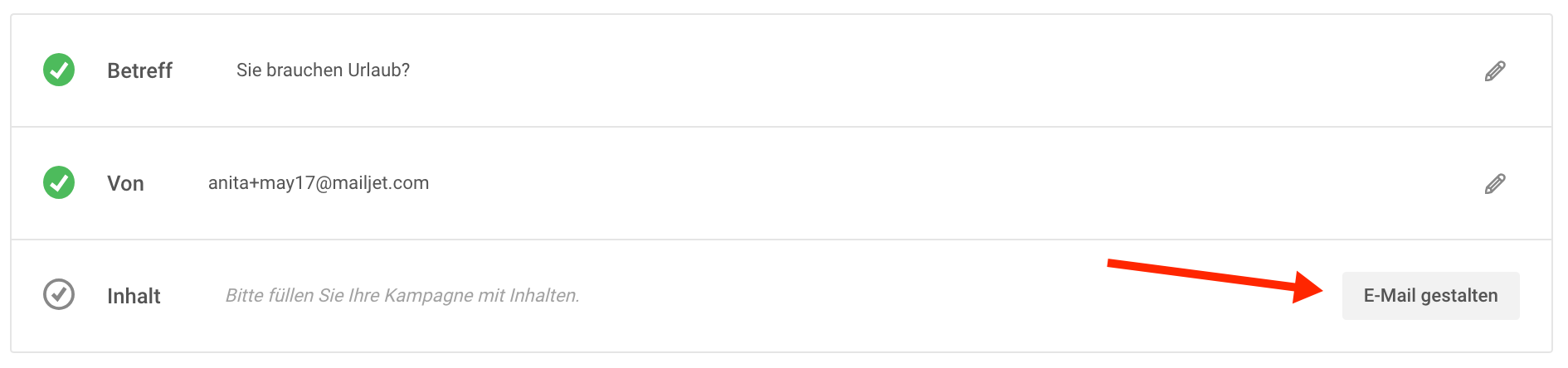 Ihre E-Mails Erstellen und Versenden