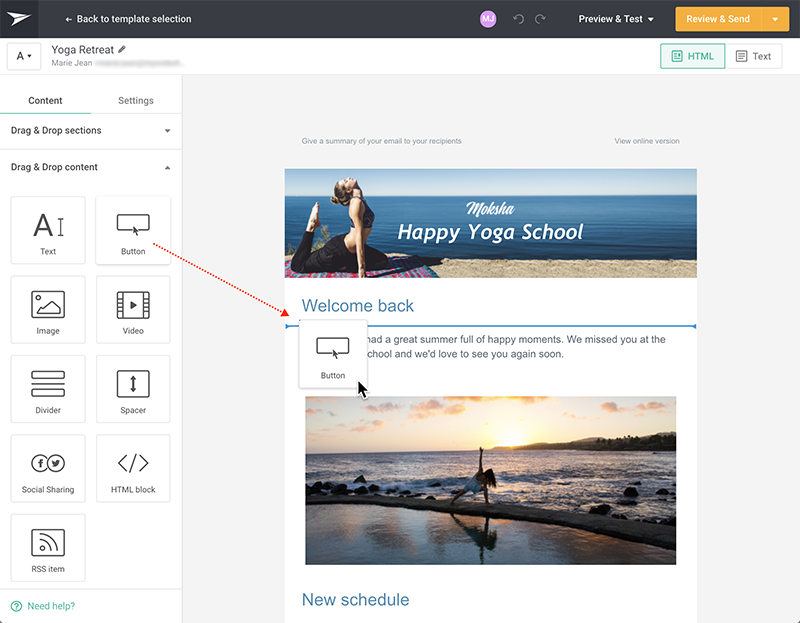 Create a newsletter