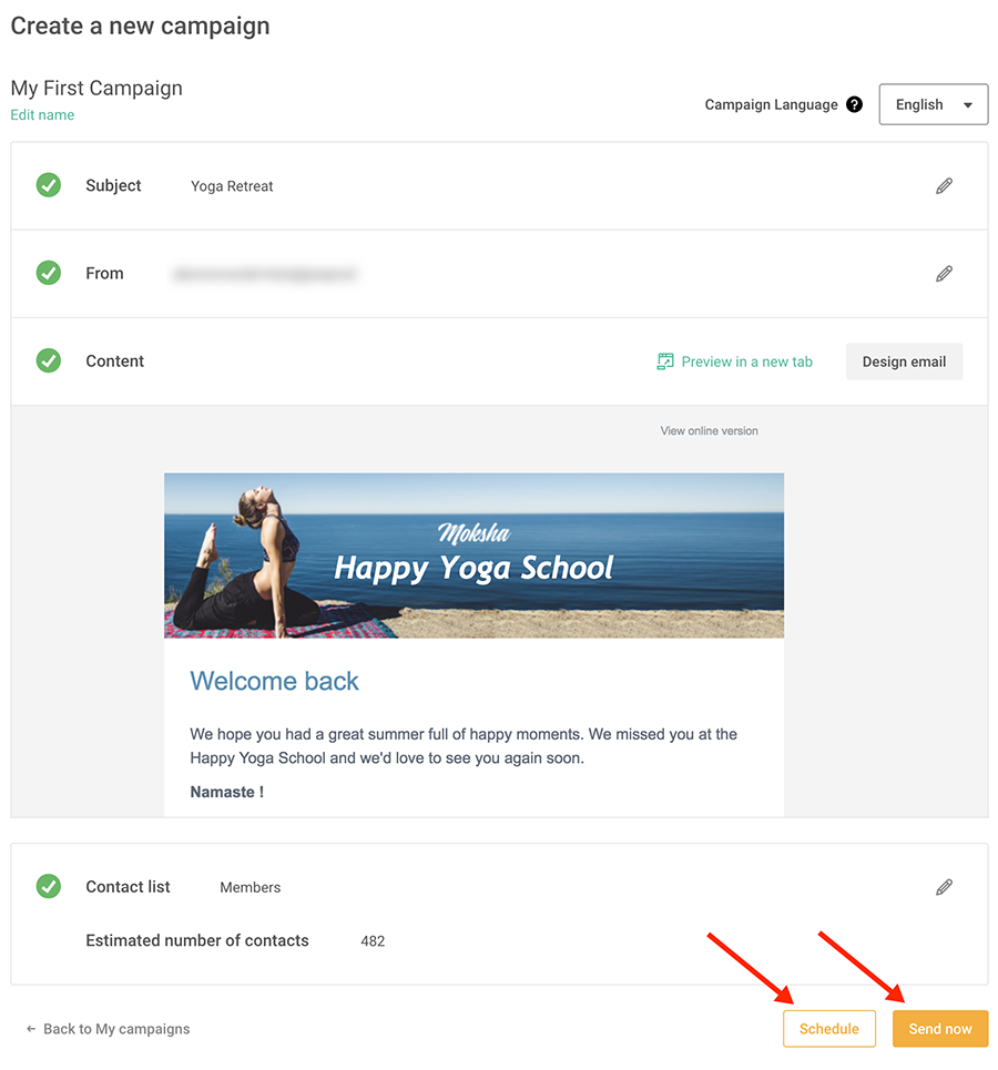 Create a newsletter