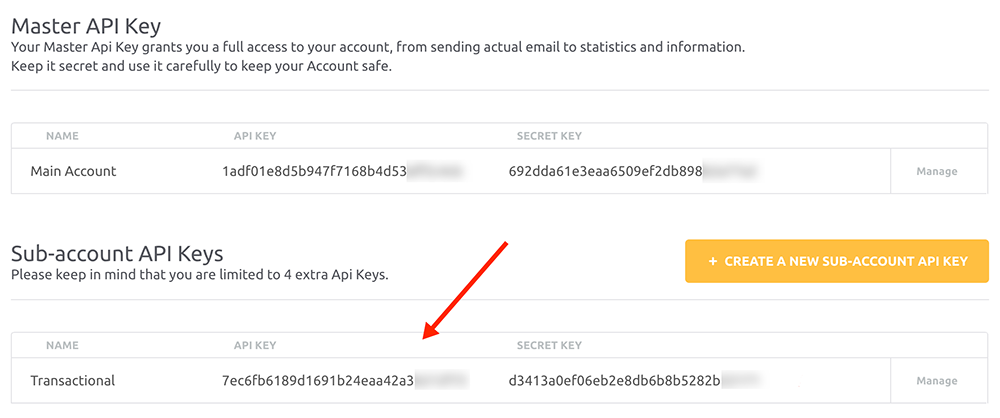 Sub accounts in Azure