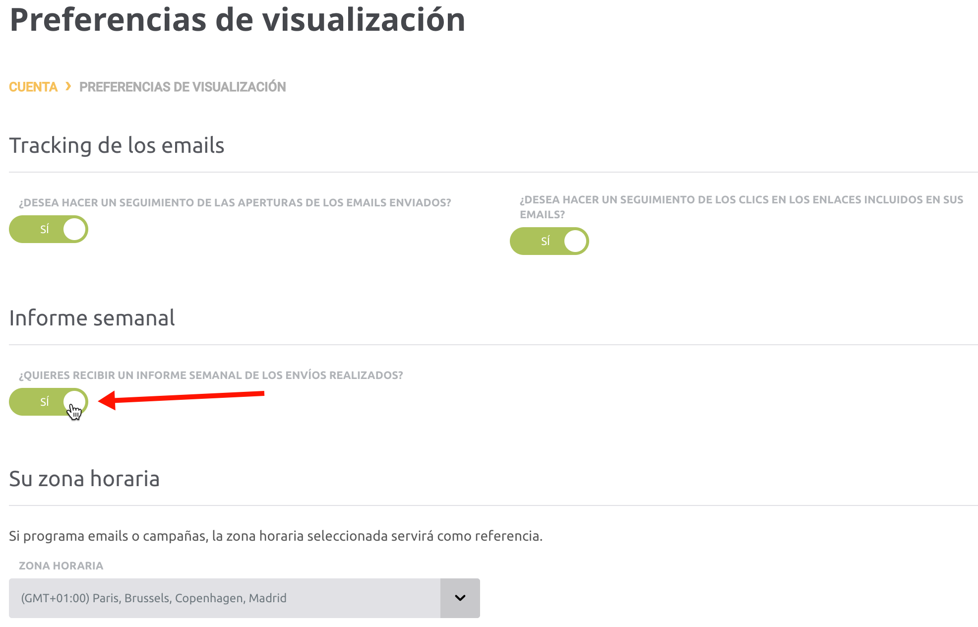 Informe semanal