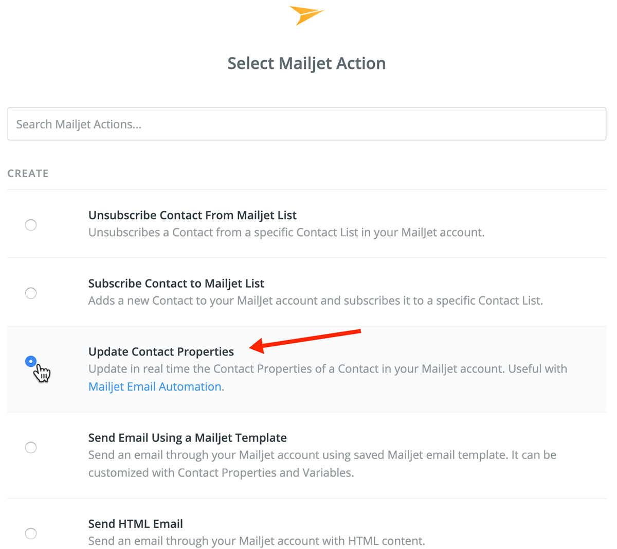 Mailjet & Zapier