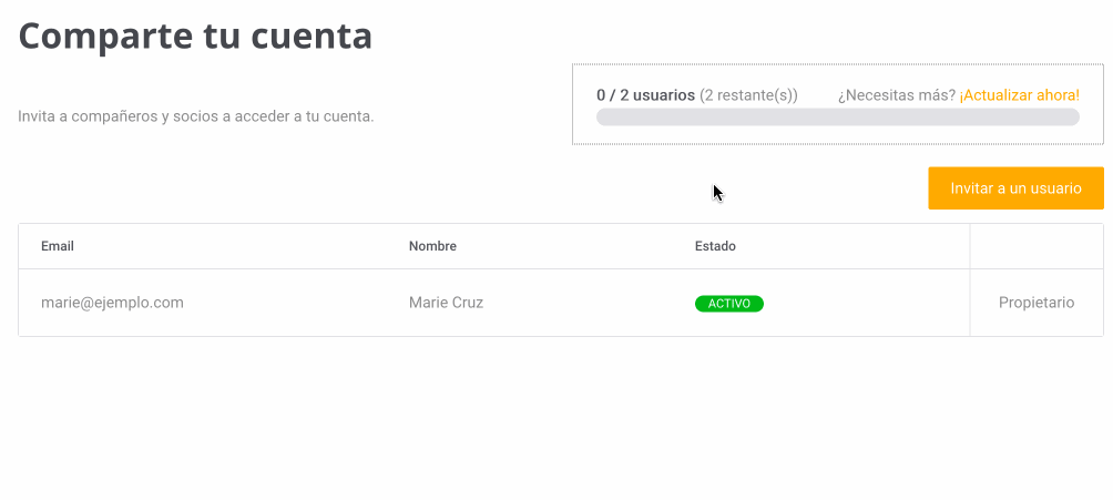 Share Account