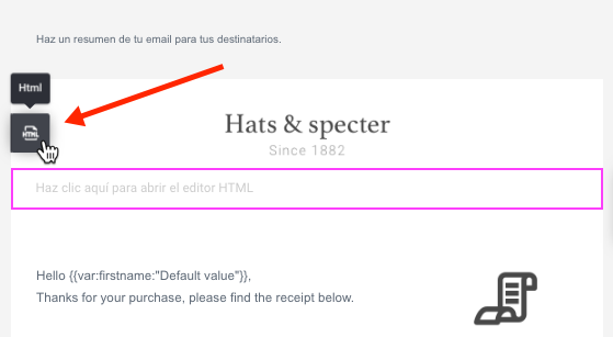 Emails Transaccionales