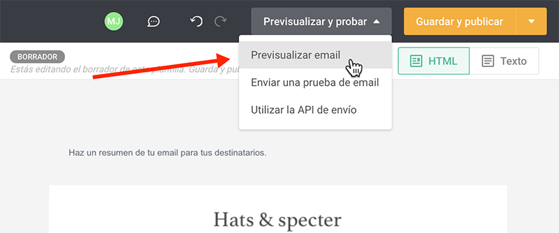 Emails Transaccionales