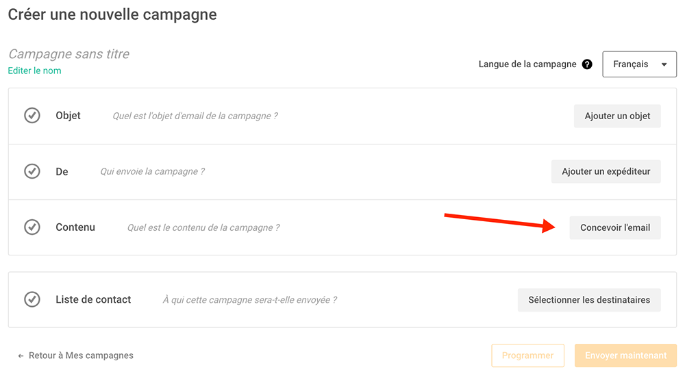 ma première newsletter