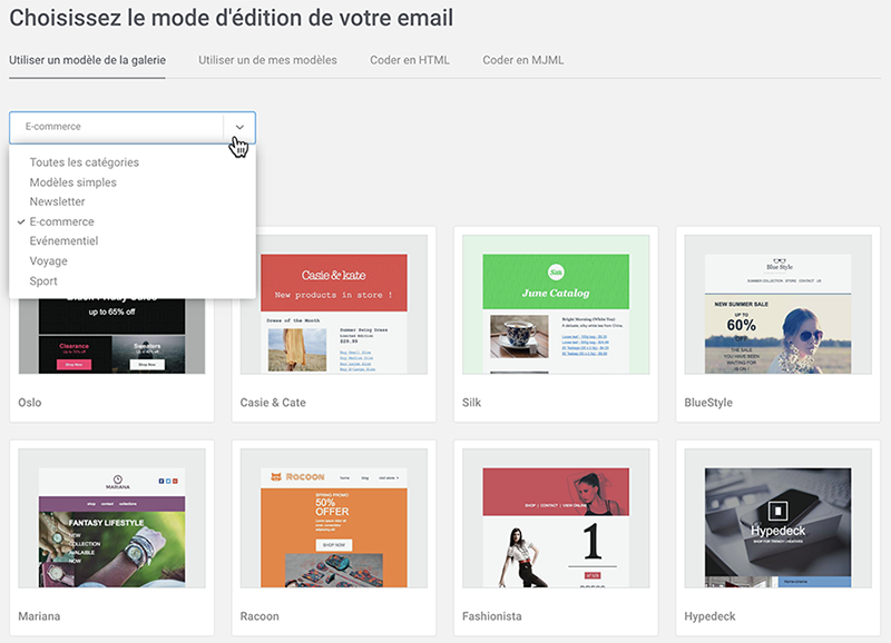 ma première newsletter