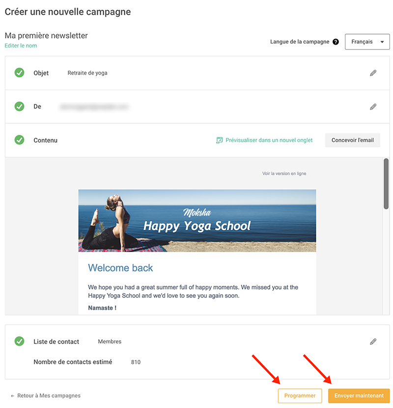 Create a newsletter
