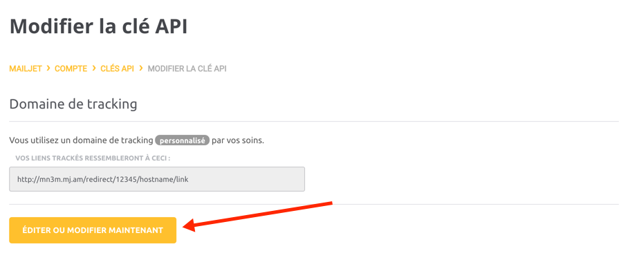 personnaliser les liens