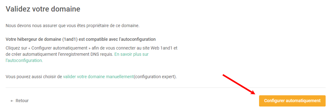 Domaine Automatique