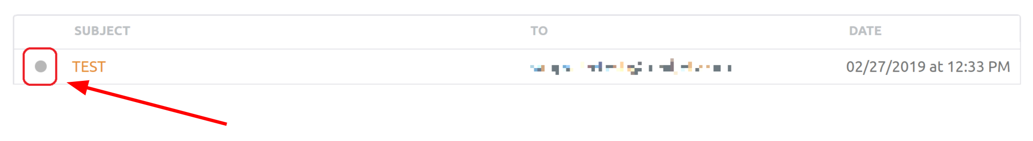 Email Status