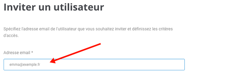 Partage de compte