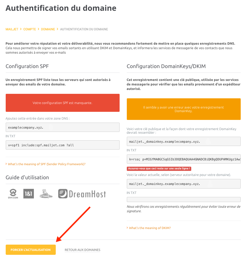 SPF & DKIM Authentication
