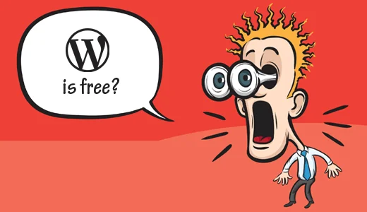 Wordpress is free?