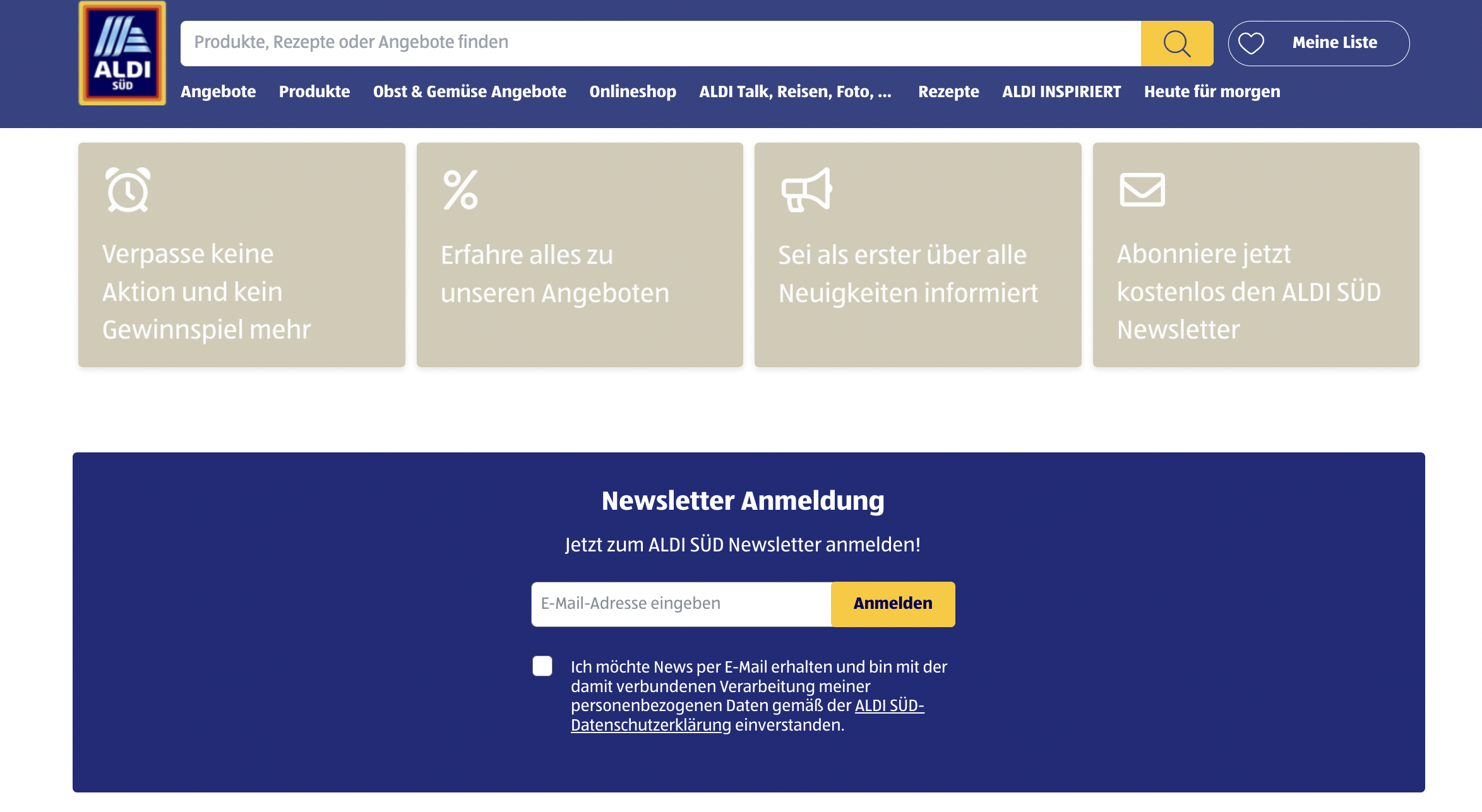 Anmeldeformular