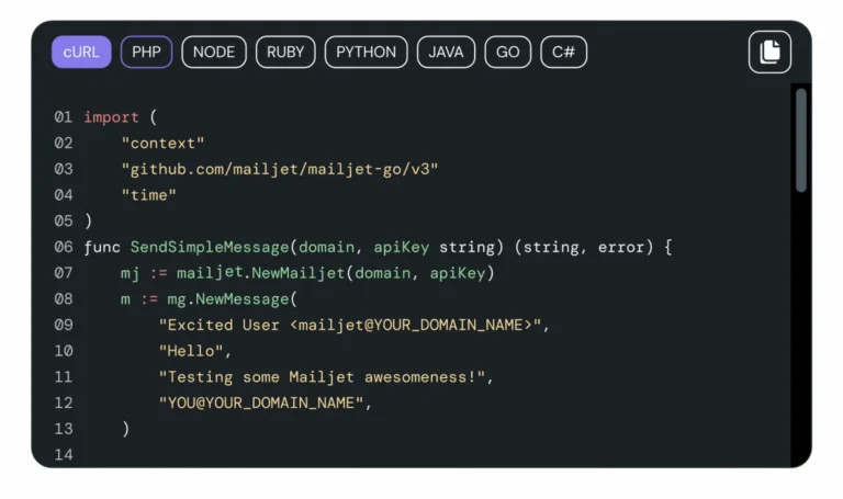 Free Email API Service for Developers | Mailjet