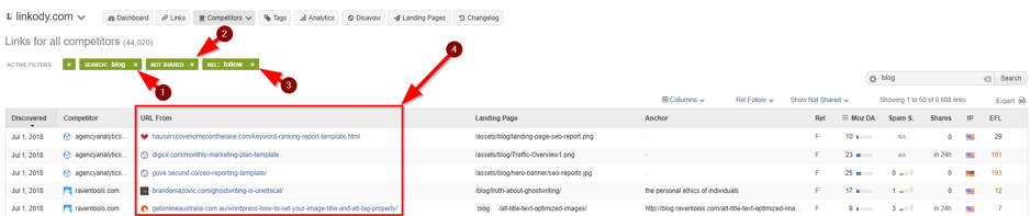 Backlinks-Search