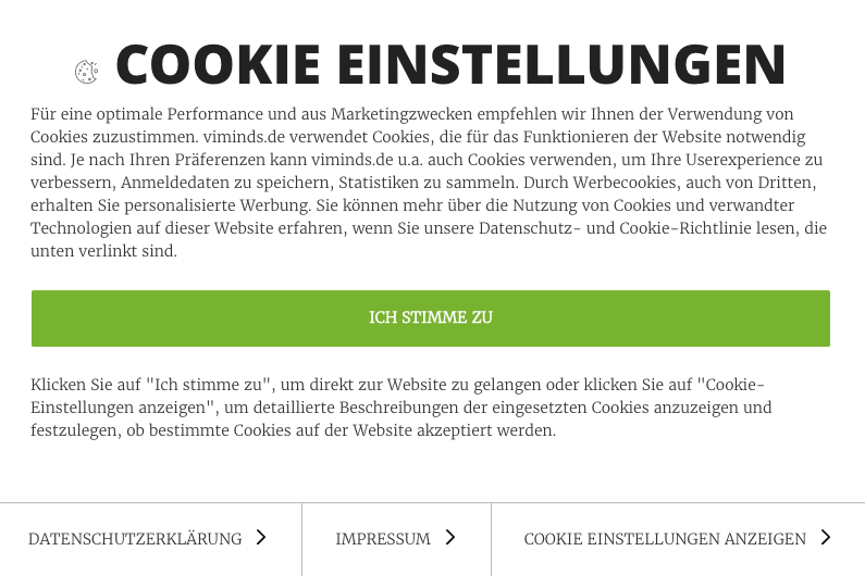 Cookie-Banner-vor-ePrivacy