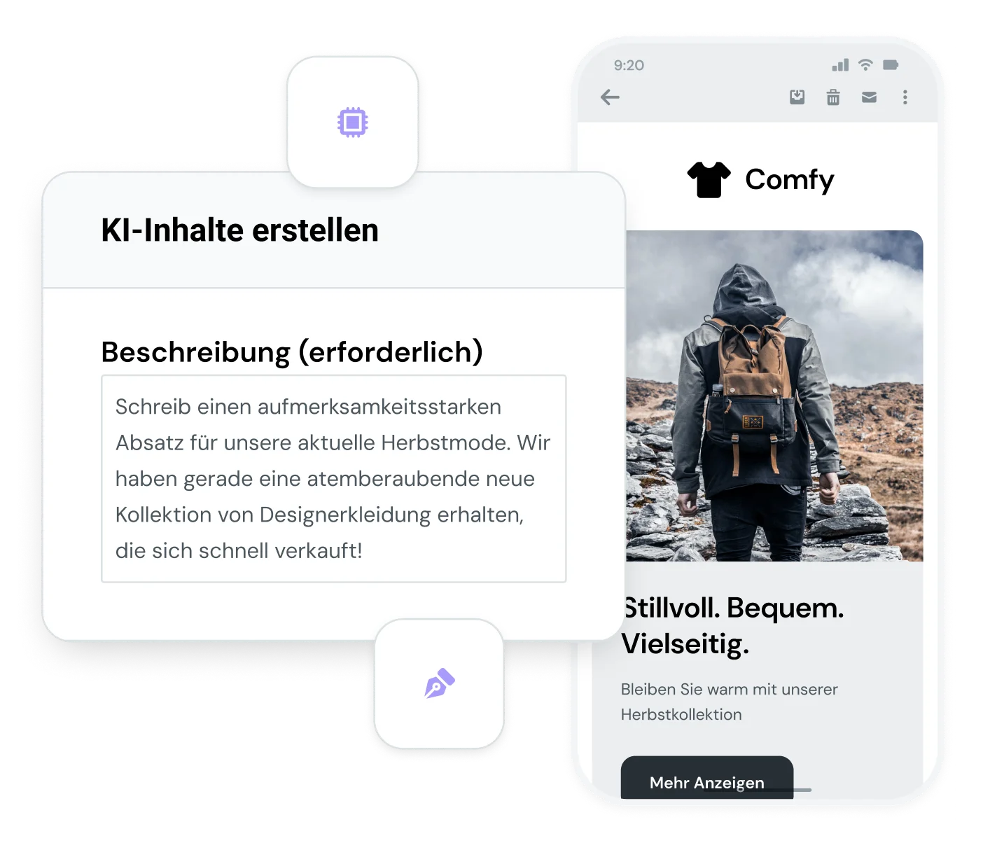 Veranschaulichung der Funktionsweise des Ki-Textgenerators