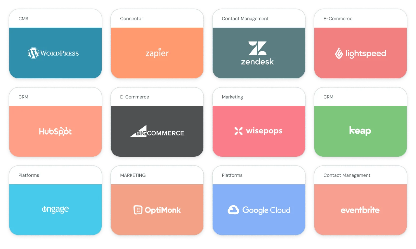 Mailjet's integration of applications allows for effortless connection.