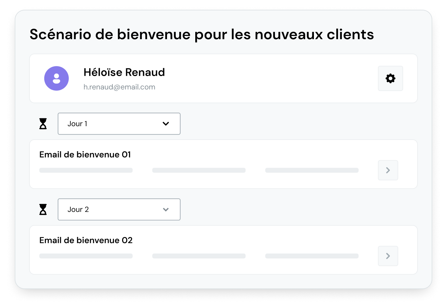 La création de workflows pour les nouveaux clients est une boîte à outils puissante.