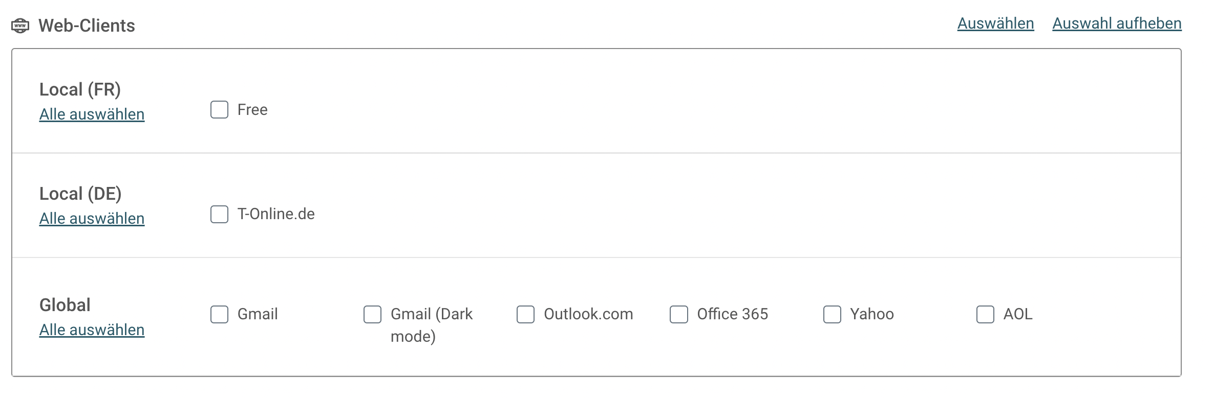 Web-Clients