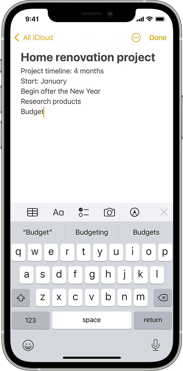 Flat design on iPhone