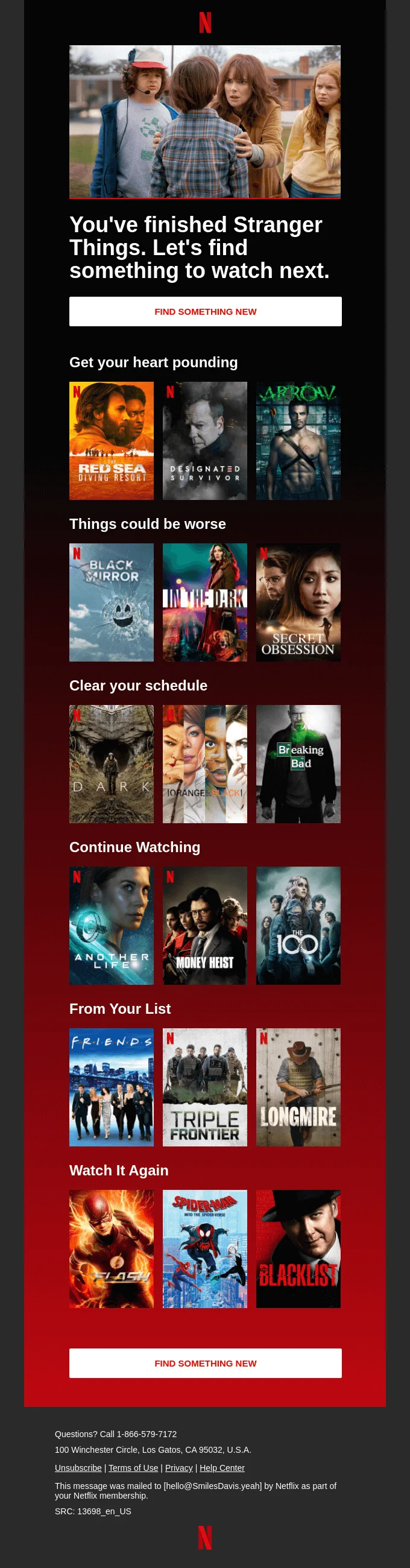 Newsletter Netflix