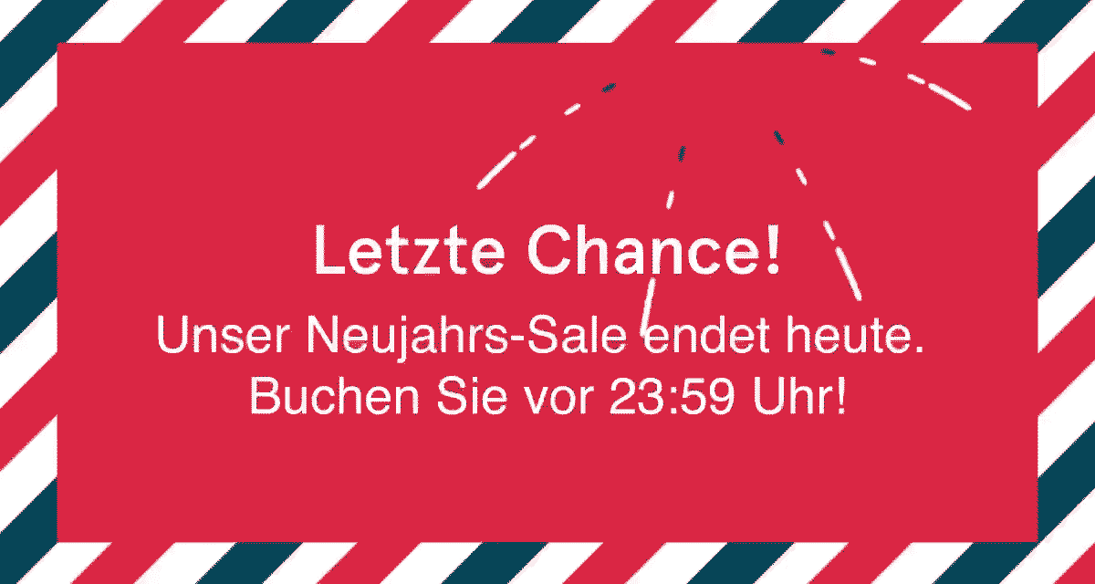 GIF aus einer E-Mail-Kampagne von norwegian.