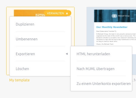 MJML-von-Passport-heraus-exportieren