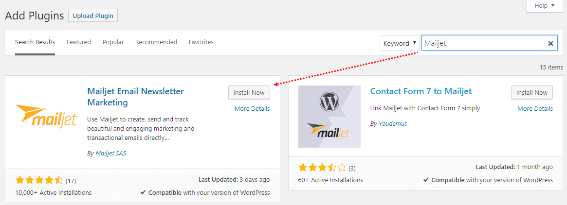 Mailjet-WordPress-Plugin
