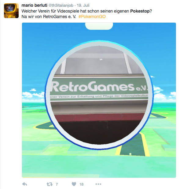Pokestop-Twitter-Suche