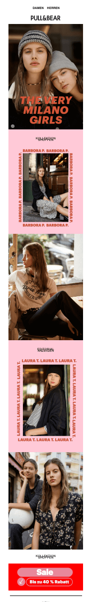 Beispiel einer erfolgreichen Marketing Kampagne von PULL&BEAR