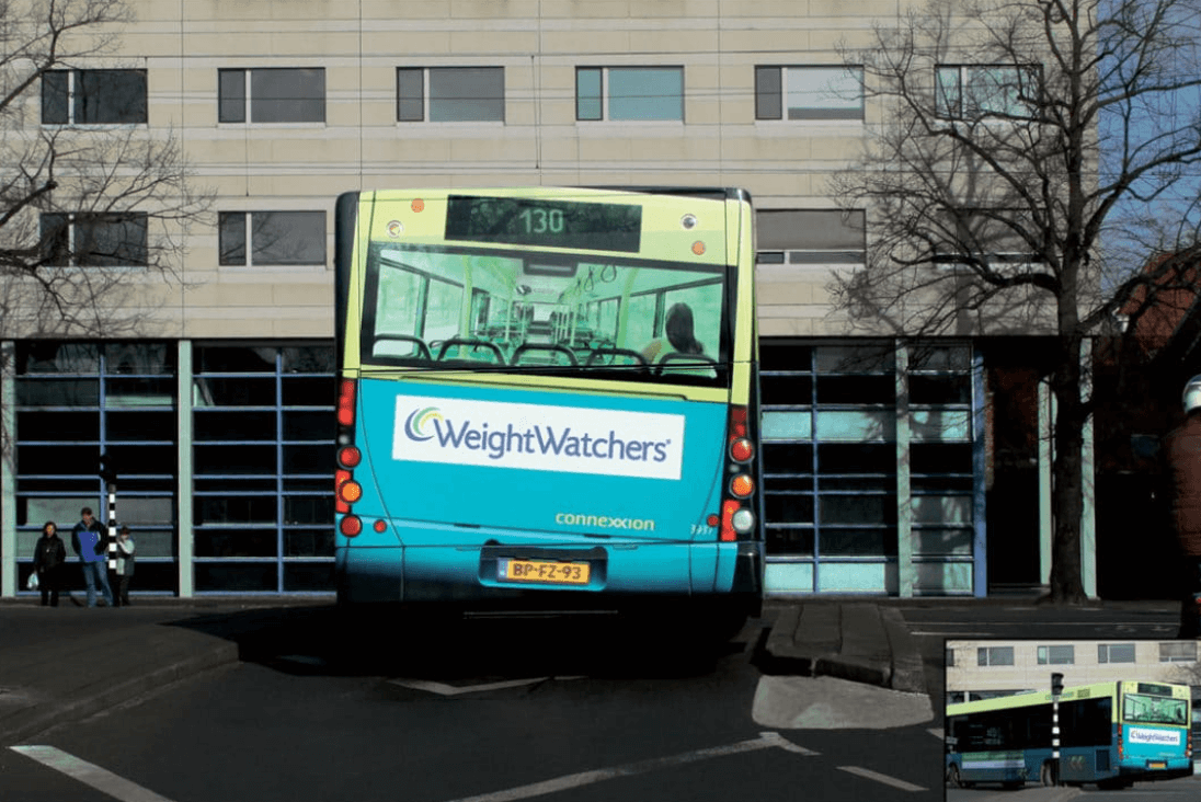 Guerilla Marketing Negativbeispiel von Weight Watchers