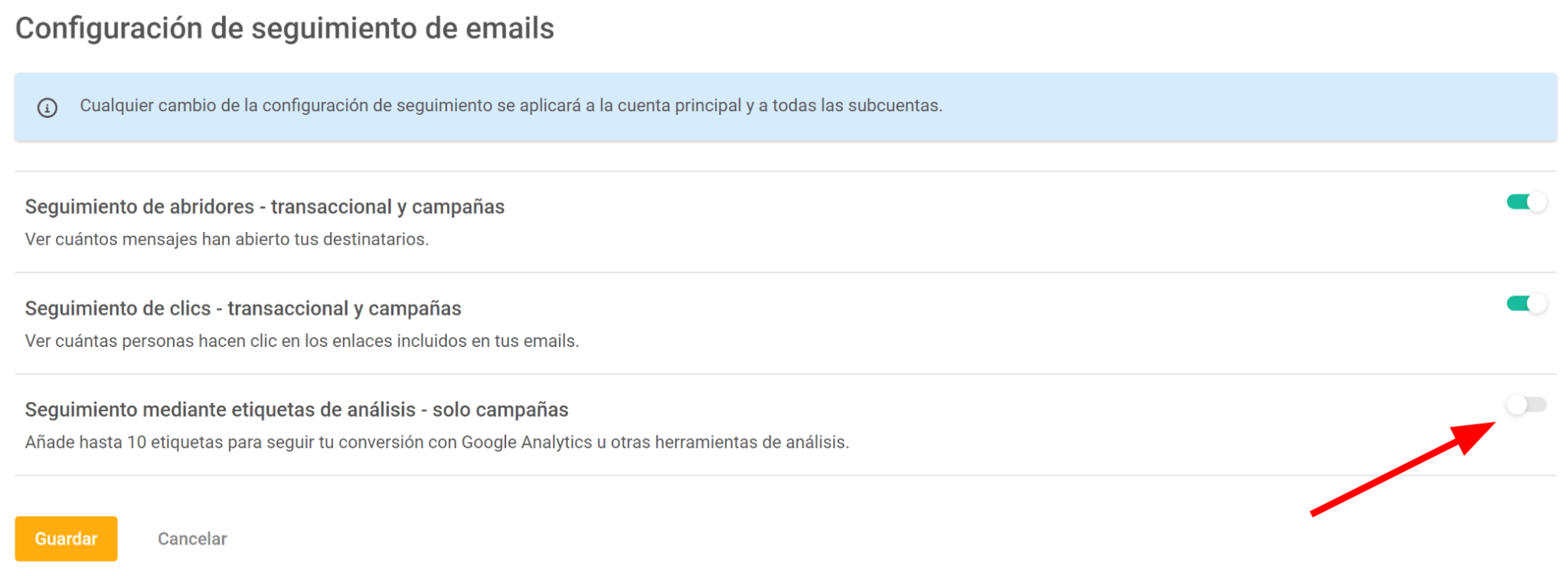 etiquetas UTM paso 1