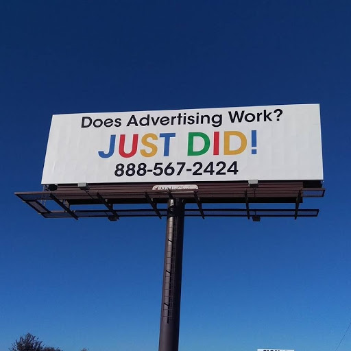 traditional marketing sign