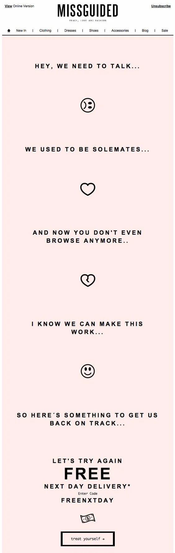 mailing-creativo-missguided