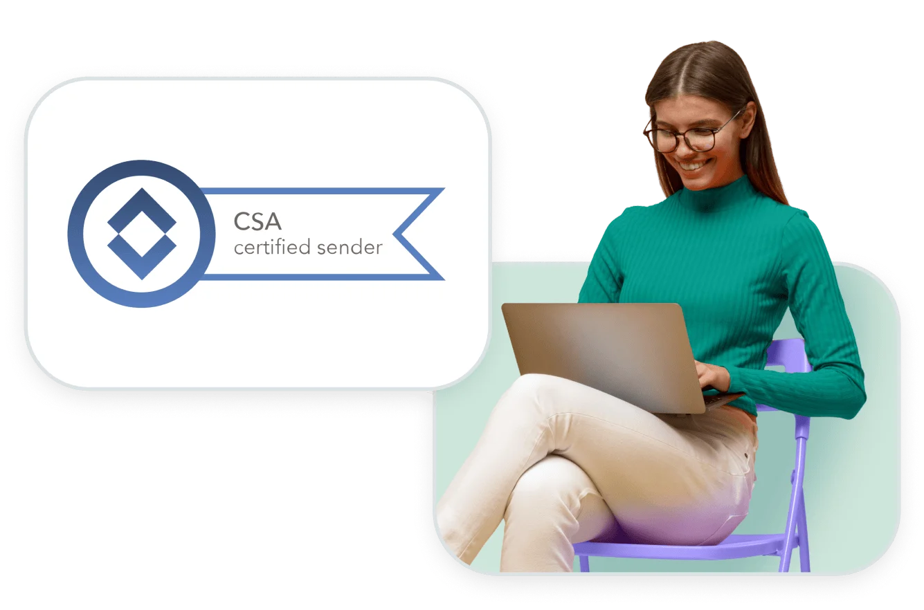 Image for Stolzer Teilnehmer der Certified Senders Alliance (CSA) 